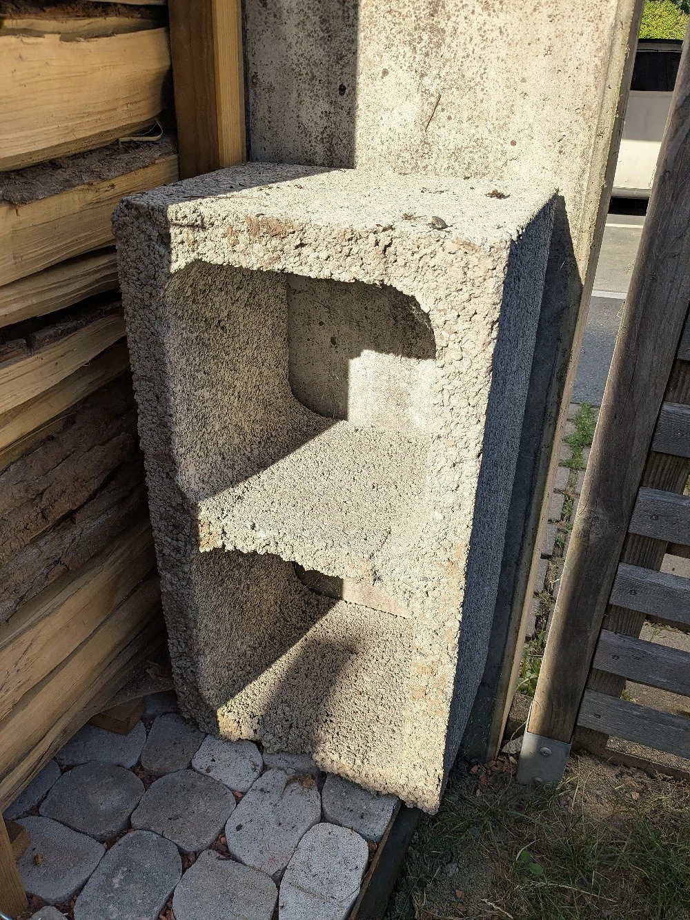 Hohlblockstein Beton