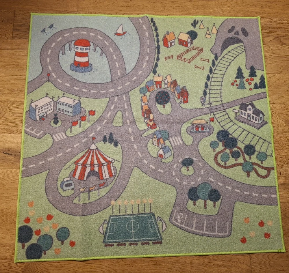Ikea STADSDEL Teppich, 130 x 133 cm