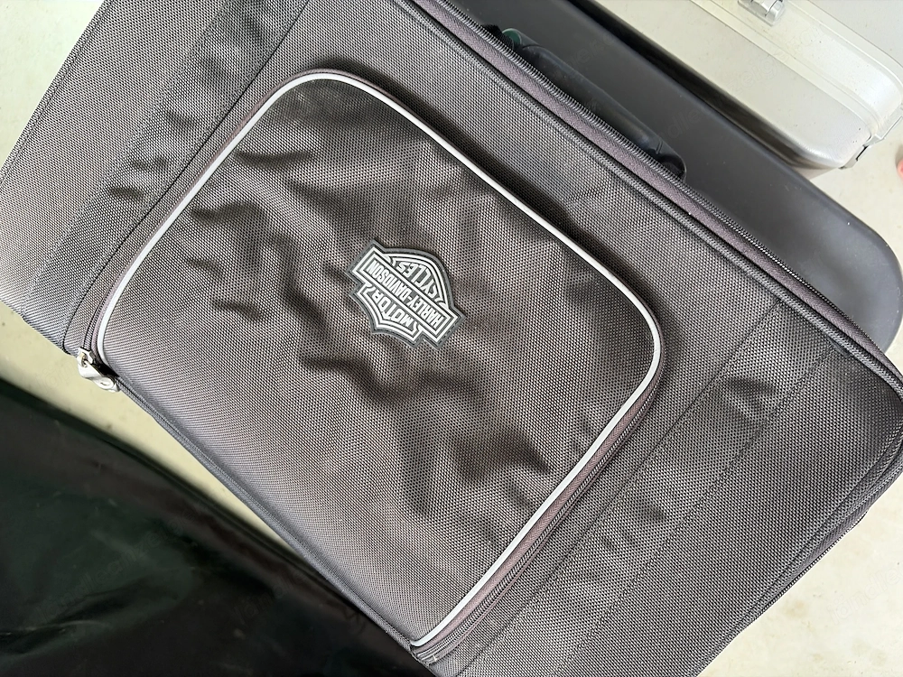 Harley Davidson Koffer mit Halterung