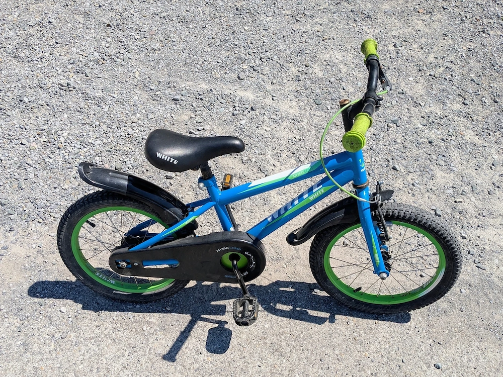 Kinderfahrrad 16 Zoll (Marke White)