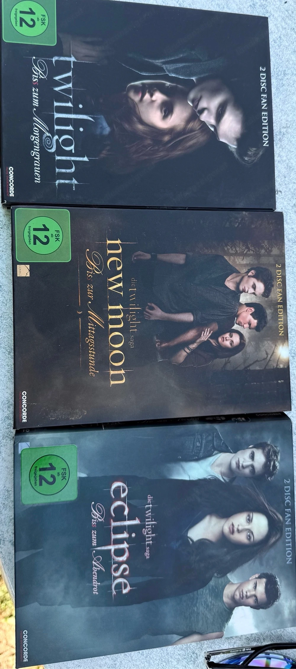 Twilight DVD's