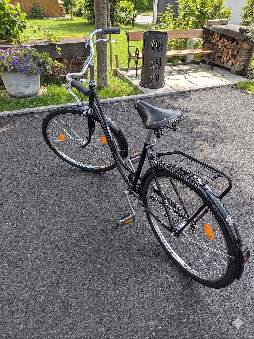 Fahrrad Puch Steyr Waffenrad zu verkaufen - gebraucht, schwarz - muss weg, sonst leider Entsorgung