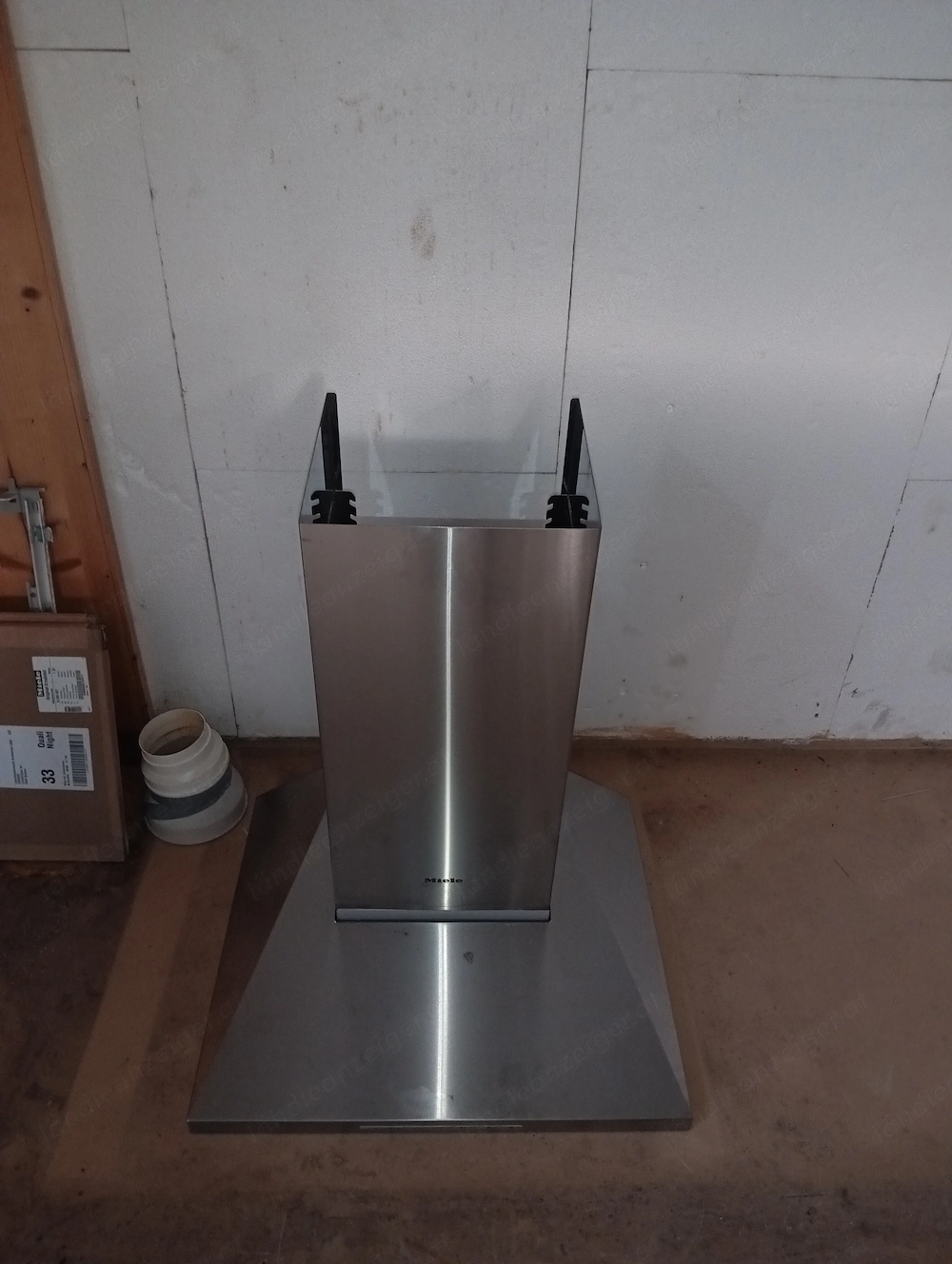 Dampfabzug Miele Chromstahl