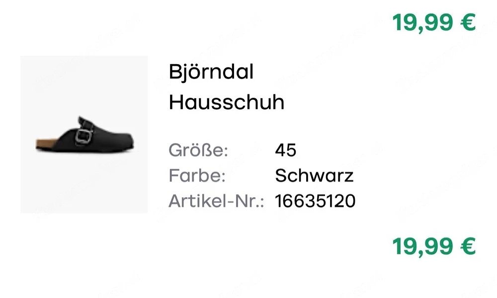 Neue Björndal Hausschuhe Gr.45