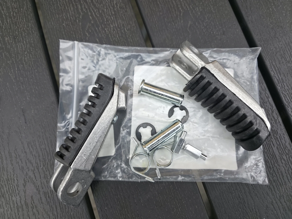 Fußrasten für Motorrad
