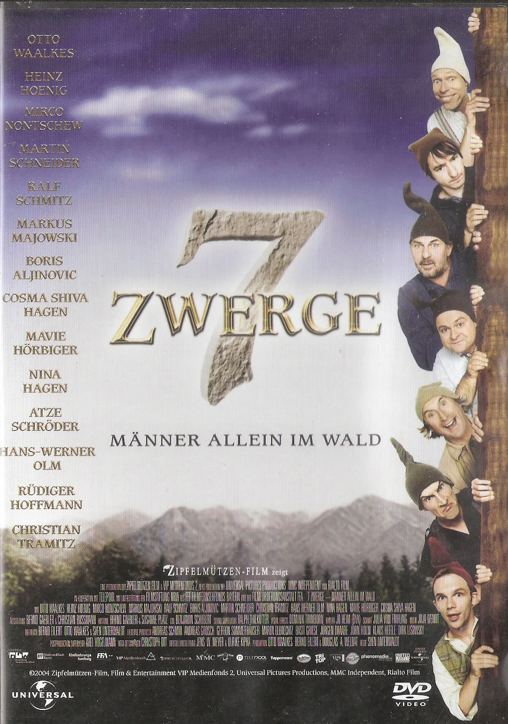DVDs; 7 Zwerge, Good morning Vietnam, Traumschiff Surprise, Das Mädchen auf dem Besenstiel