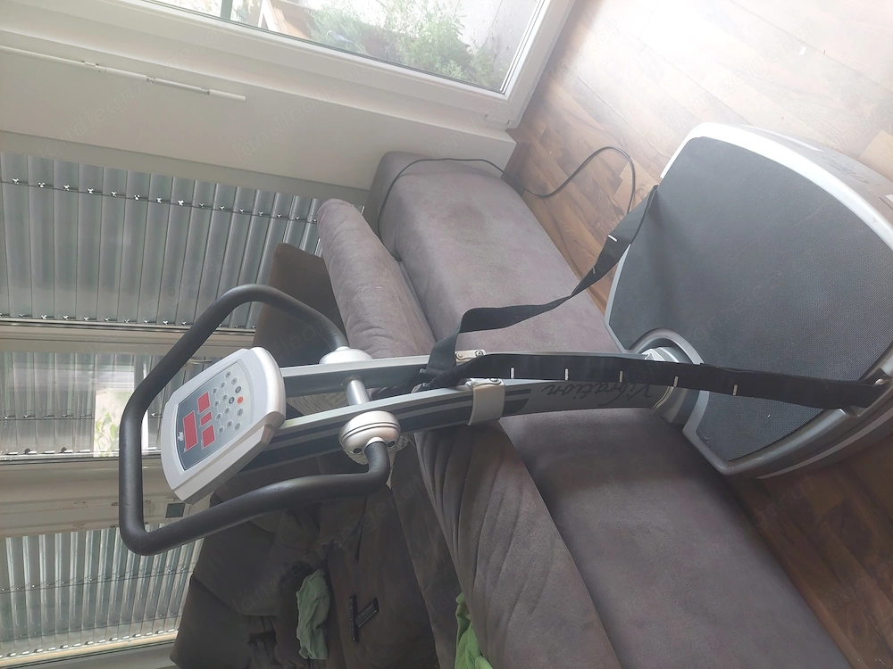 Vibrationsplatte mit Standsäule