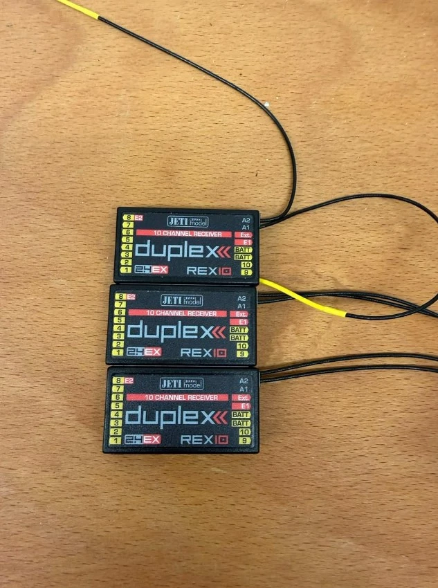 Jeti duplex REX10 2.4EX Empfänger 10 Kanal X3