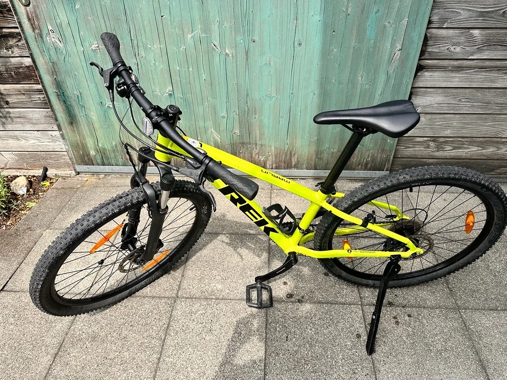 Trek Marlin Jugend-Mountainbike | 27,5 Zoll | Neon-Gelb