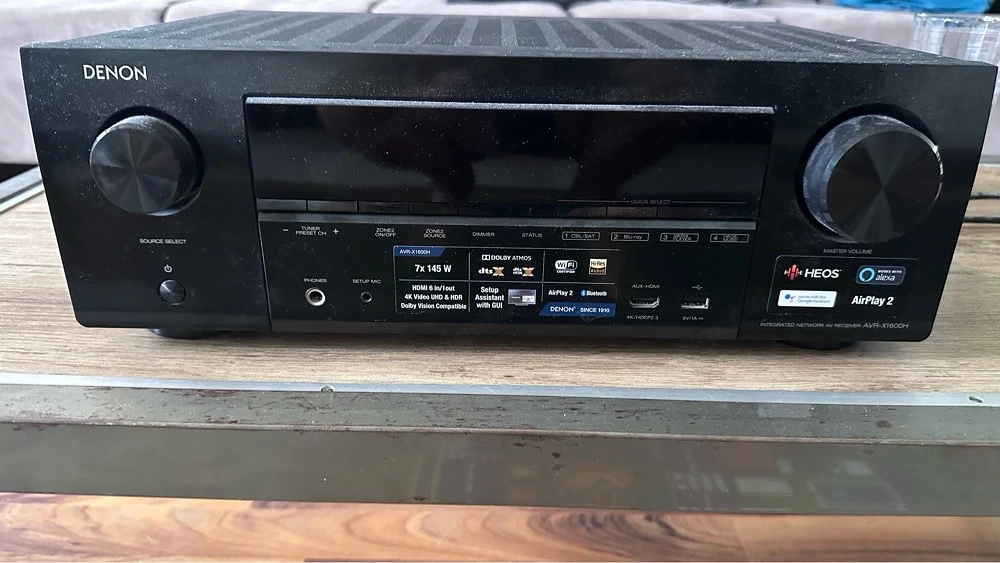 Canton Musikboxen und Denon AV Receiver