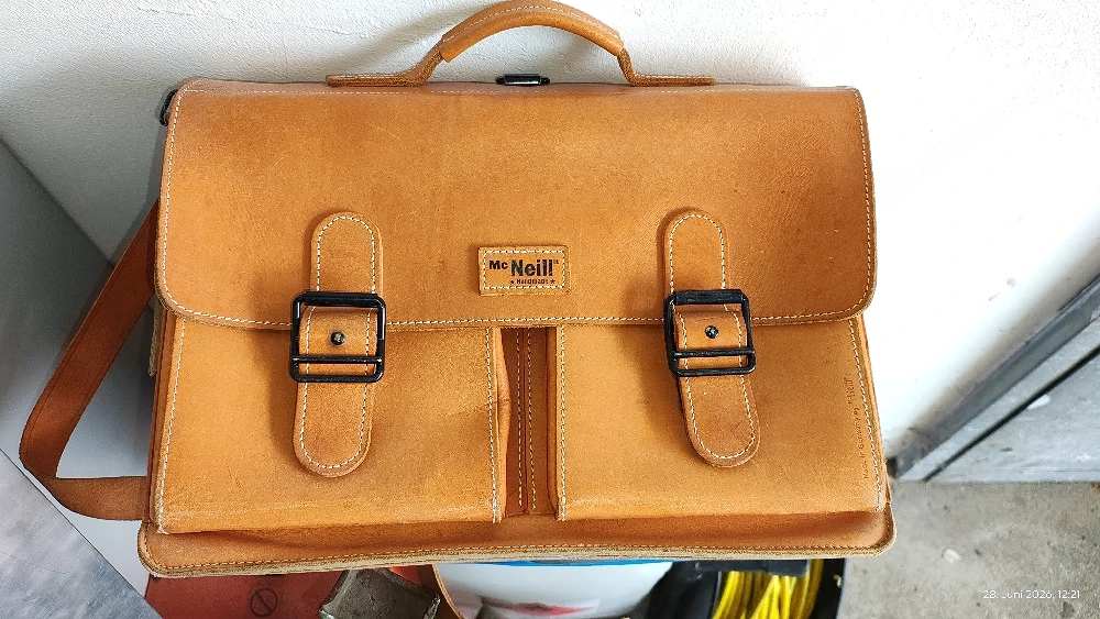 Schultasche Ledertasche 