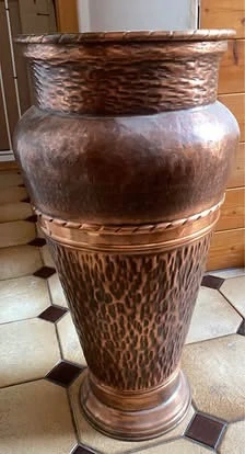 Schirmständer Kupfer Vase