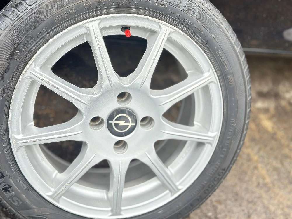 Opel Alufelgen Sommerreifen 7mm 