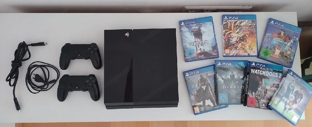 Playstation 4 inkl. Spiele