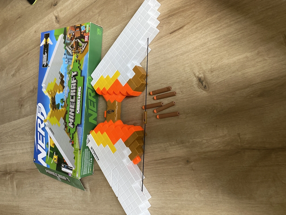 nerf bogen "minecraft"