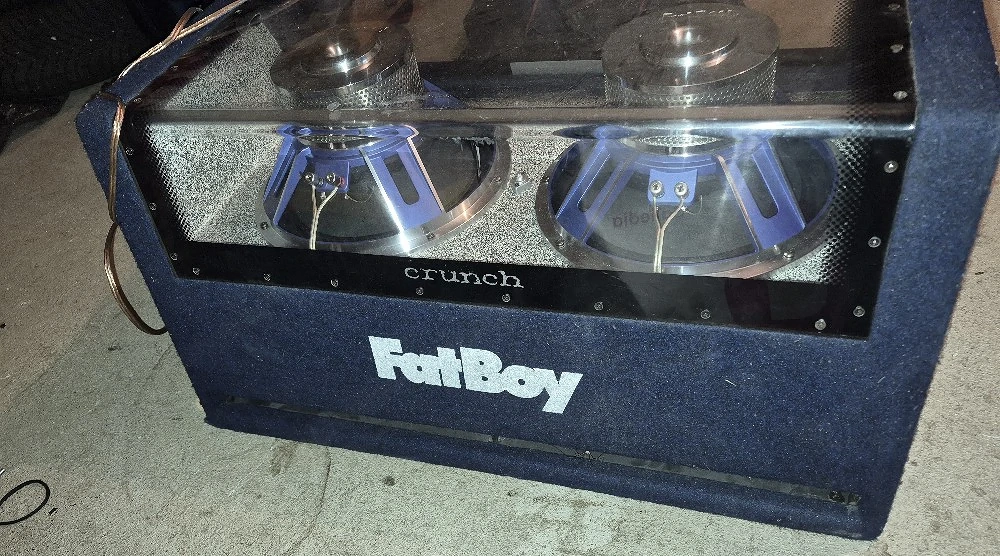 Crunch Sobwoofer  Bassbox