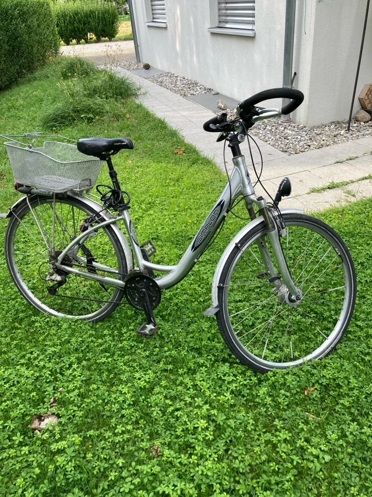 Fahrrad mit tiefem Einstieg