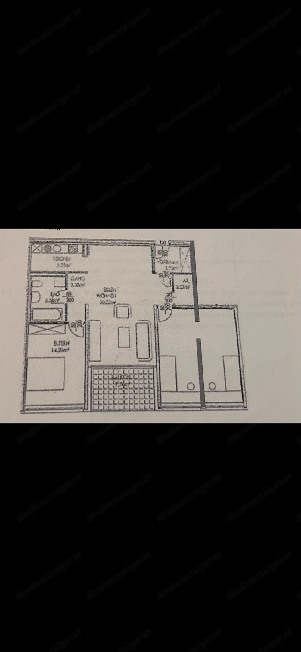 4 Zimmer Wohnung ab 1 September 