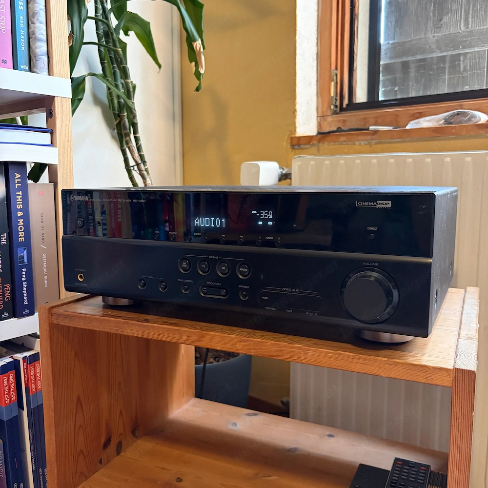 Yamaha RX-V467 A  V-Receiver (schwarz)