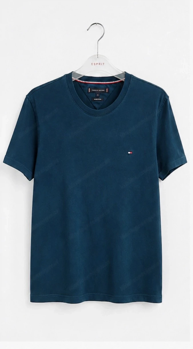 Dk.-bl. Herren Shirt von Tommy Hilfiger
