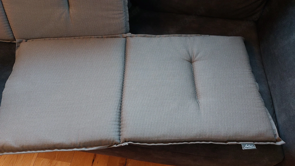 Sitzkissen braun 95cm lang 46cm breit 6 Stück