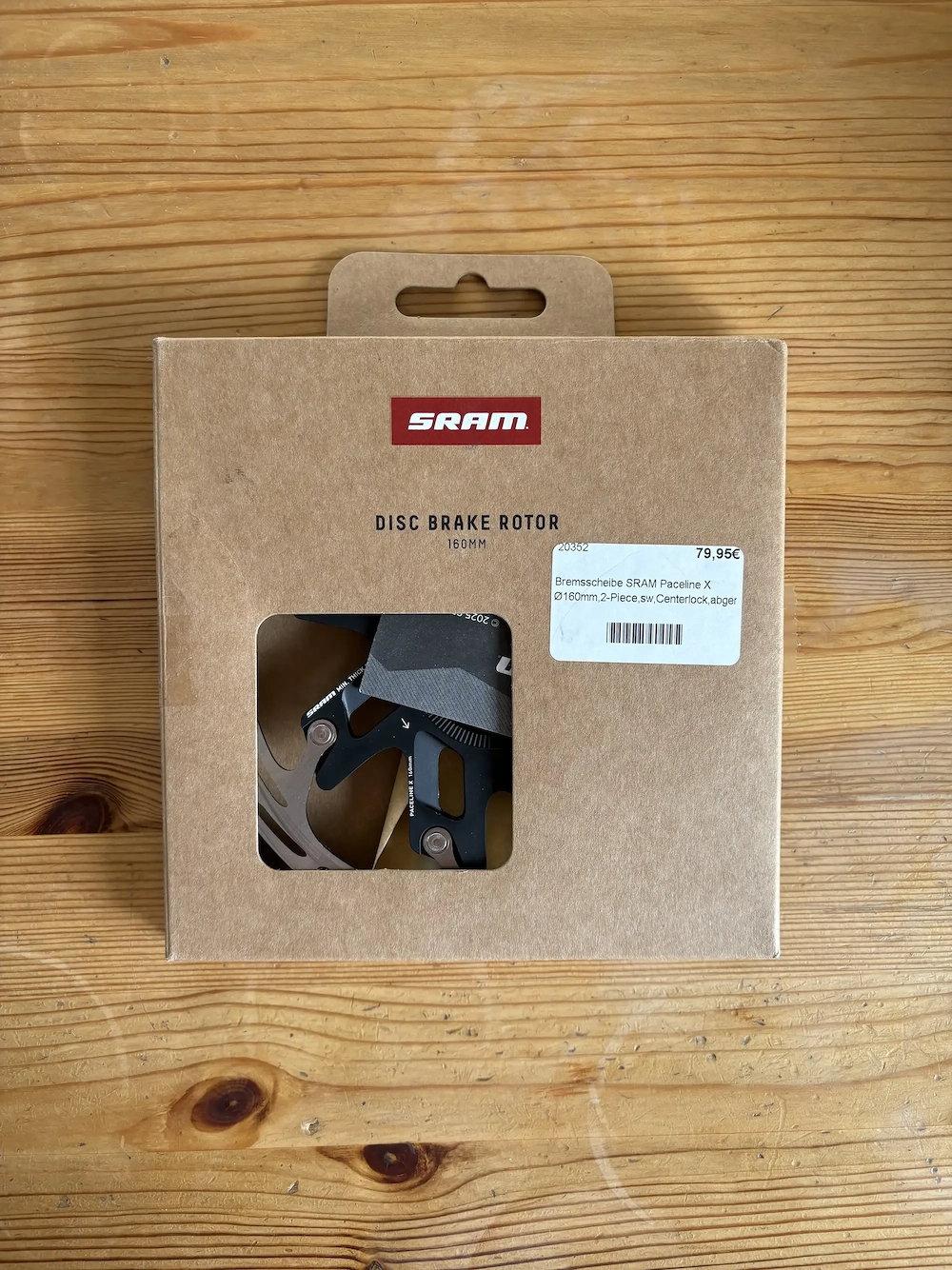 SRAM Paceline X Bremsscheibe 160 mm Center Lock   komplett neu