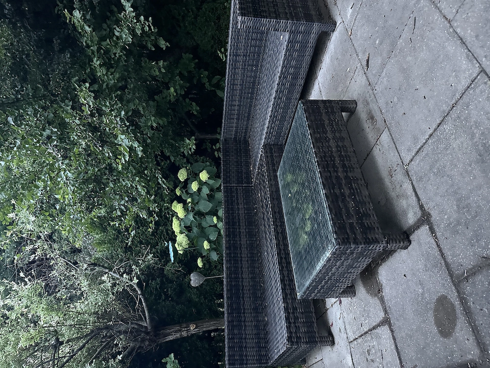Gartenmöbel zu verschenken 