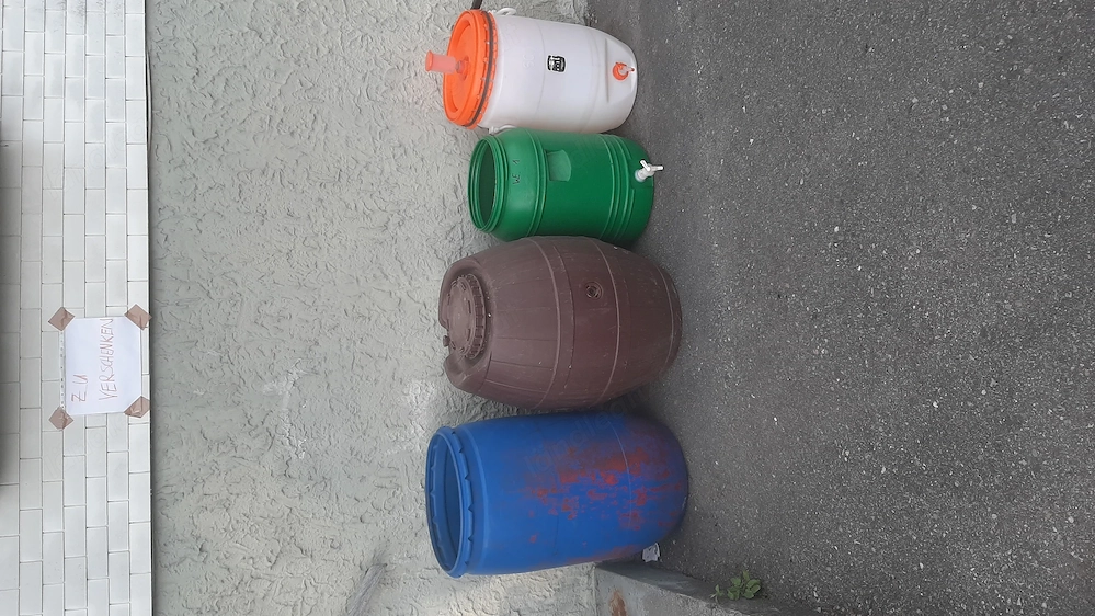 Wasserfass,Regentonne, Essigfass