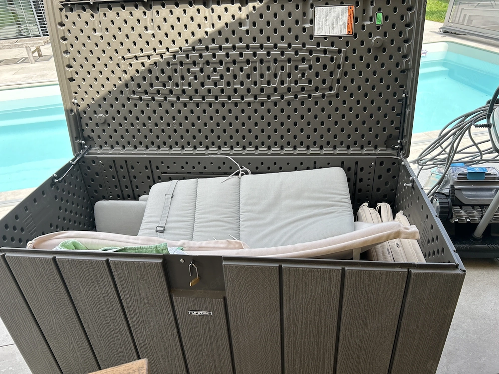 Aufbewahrungsbox grau