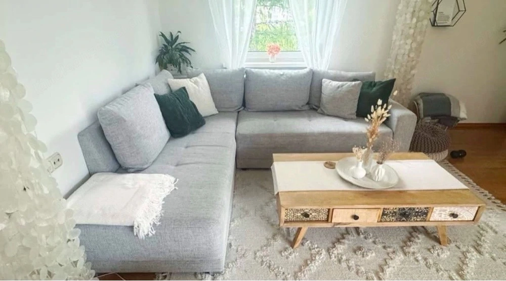Ecksofa mit Bettfunktion
