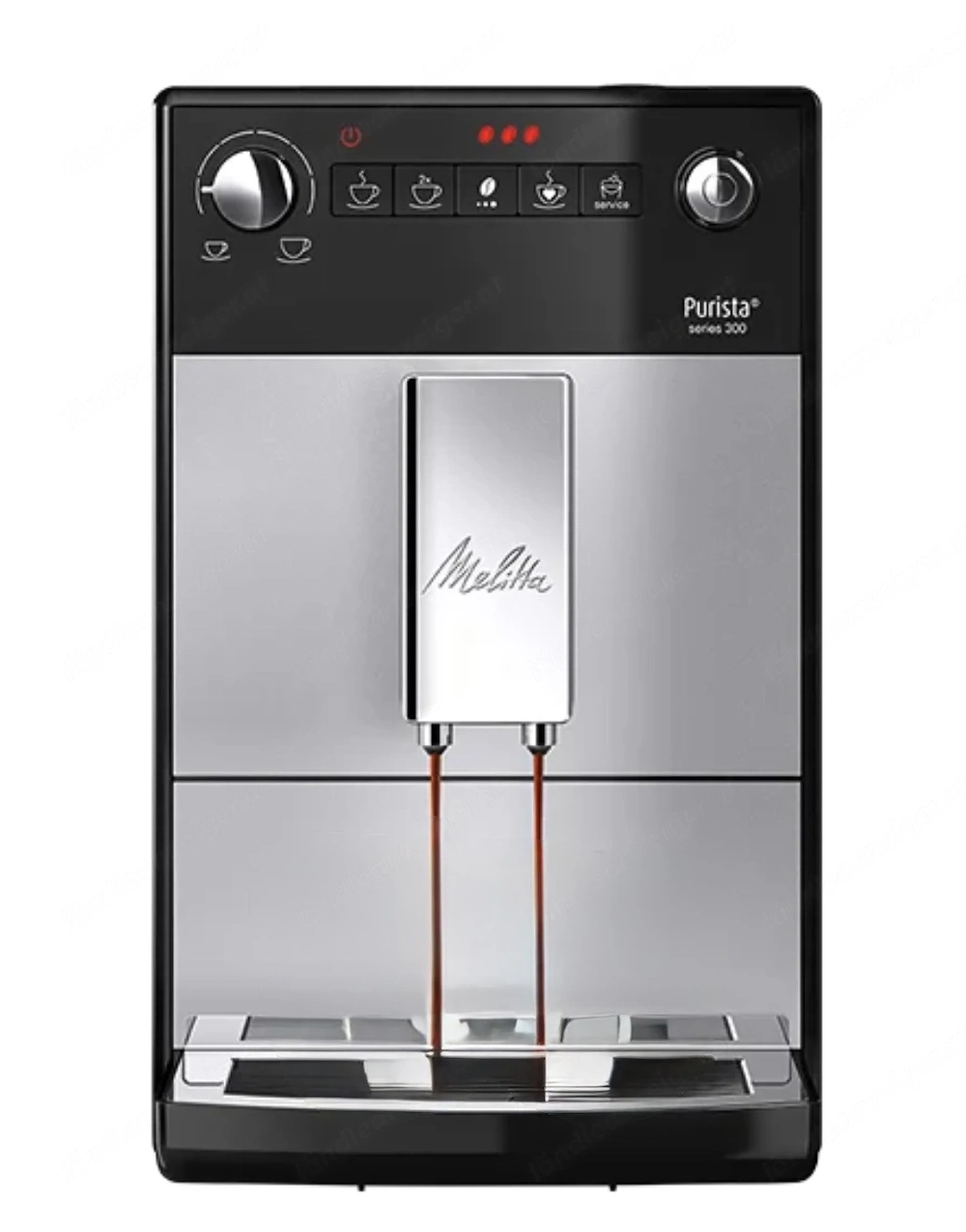 Neuwertiger Melitta Purista Series300 Kaffeevollautomat Silber noch wie neu 