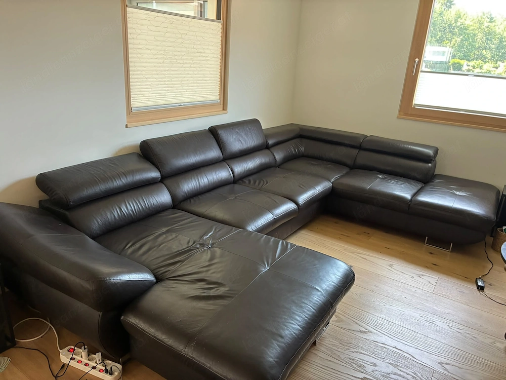 Ledercouch zu verschenken