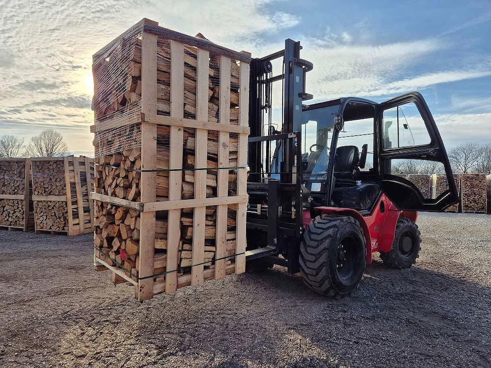  Kaminholz Brennholz Trocken Ofenfertig, 