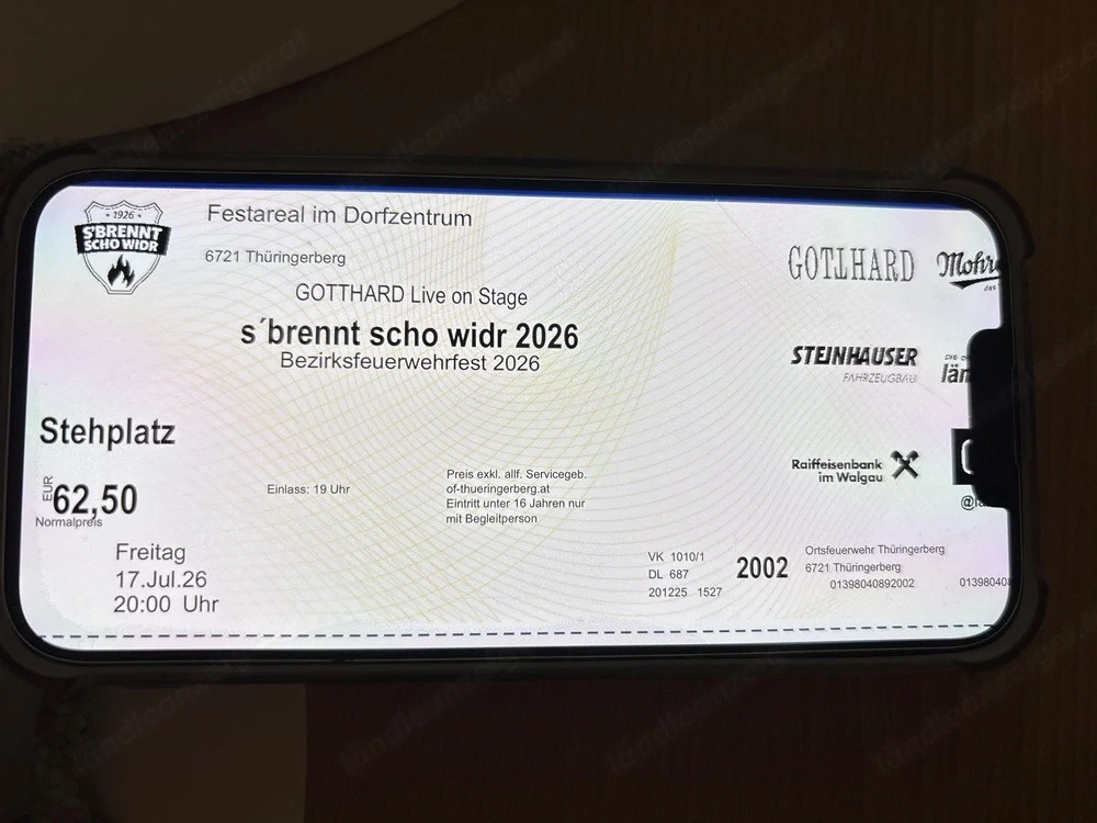 Gotthard Tickets