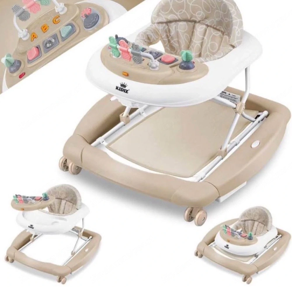 4in1 Lauflernhilfe Babywalker  Khaki