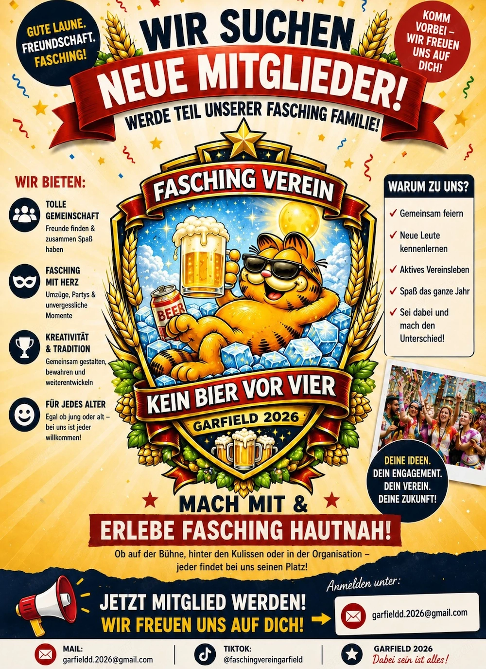 Fasching Verein Mitglieder