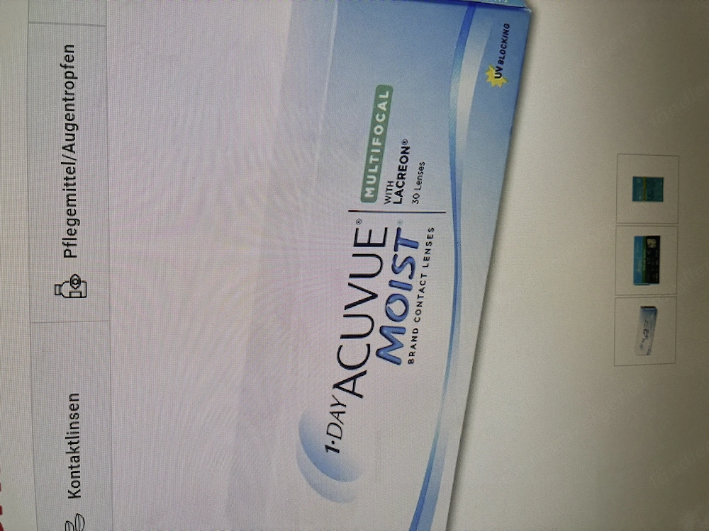 1 Day Acuvue Moist, multifocal, low 
