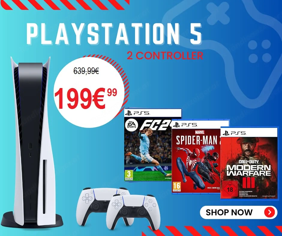 - PlayStation 5 (Sony): Die Wahl  - Kostenlose Lieferung