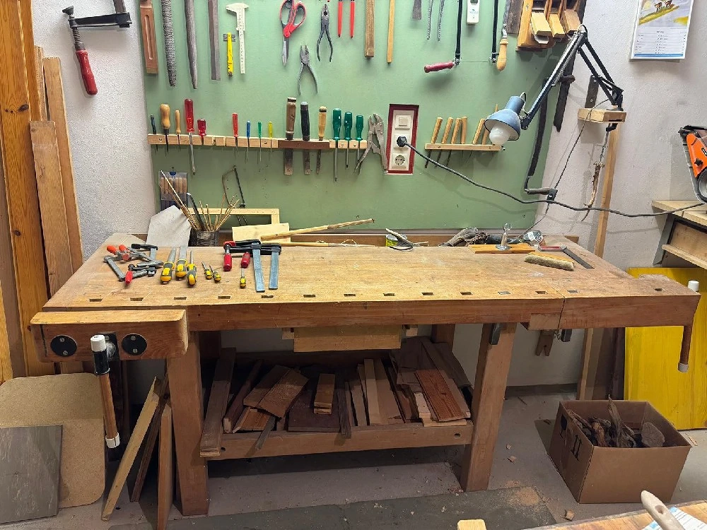 Werkbank Holz
