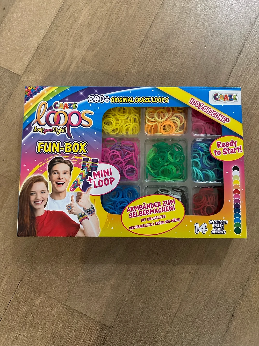 Bastelnbox zu verschenken