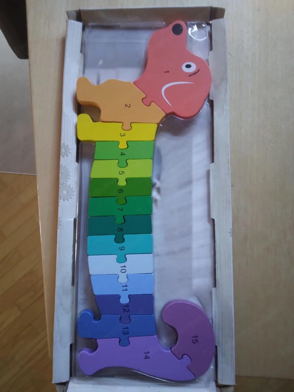 Holzpuzzle Dackel