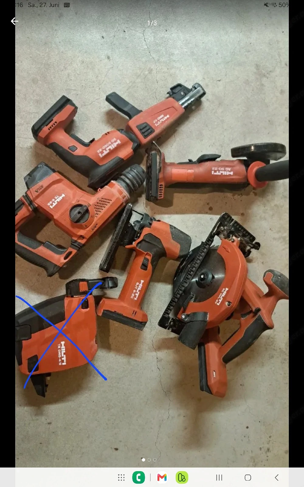 Hilti Akku Nuron Maschinen