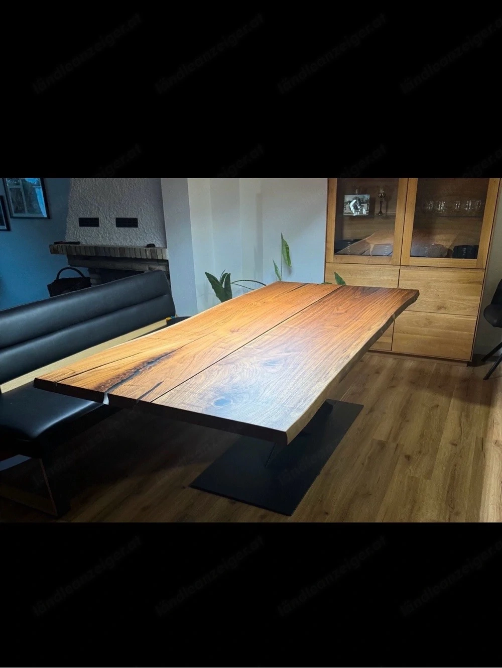 Designer Esstisch Massiv Epoxid