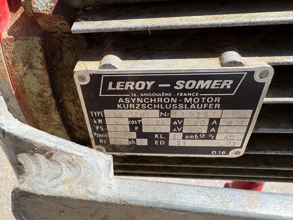 Güllemixer mit Elektromotor