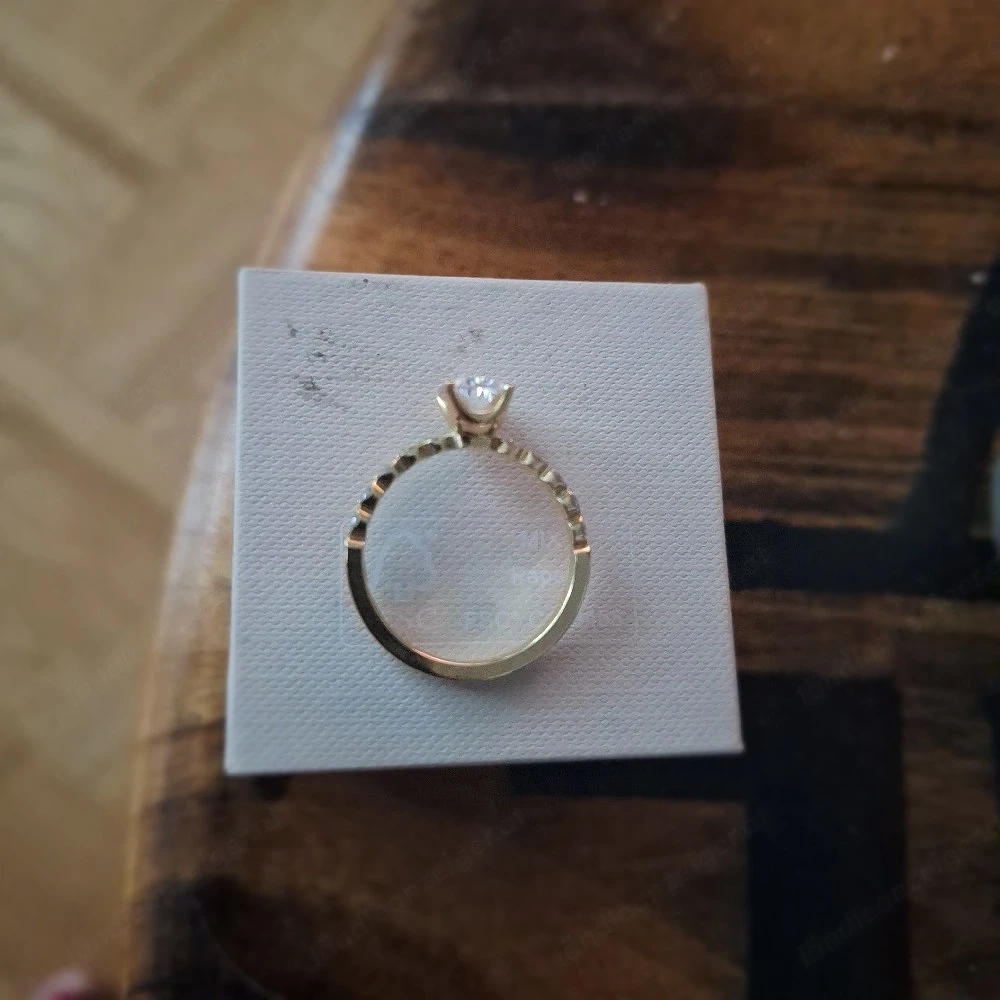 Lab diamantring 