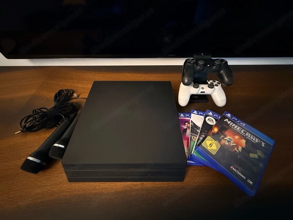 Playstation 4 Pro 1 TB Komplettset