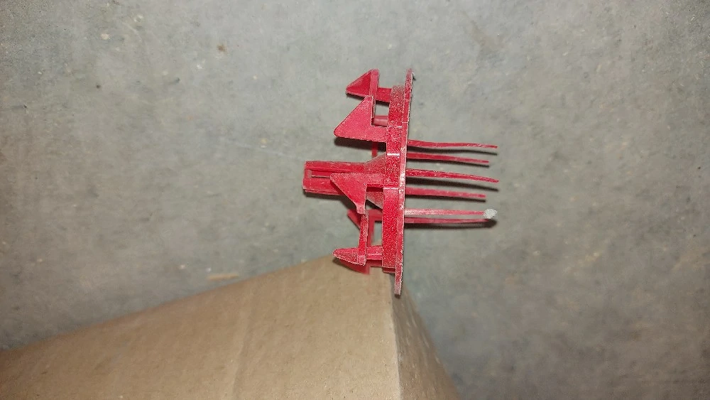 Universalverputzdeckel 70mm   Signaldeckel rot