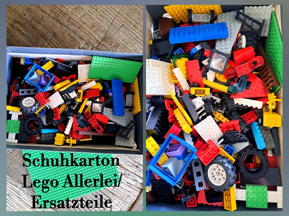 Lego Allerlei  Ersatzteilkarton