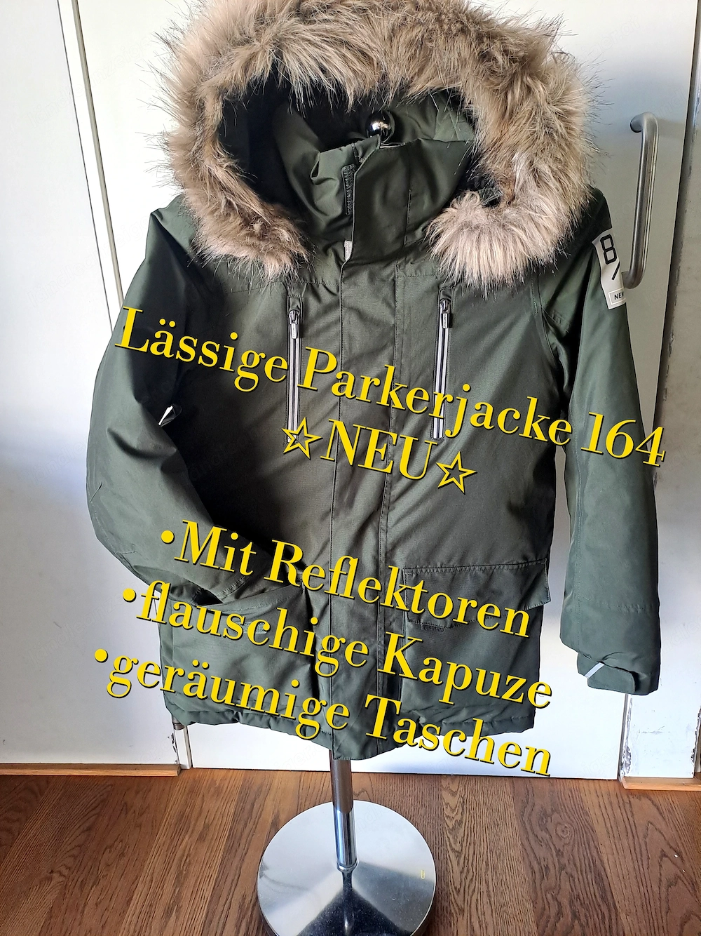 Parkerjacke absolut NEU Gr.164