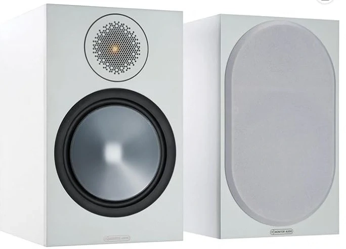 Monitor Audio Bronze 100 (Paar)   Neuwertige Regallautsprecher in Weiss